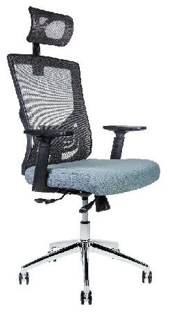 Office chair NORDEN Garda SL L-035S-1-10-206 , metal/ABS plastic color white/chrome