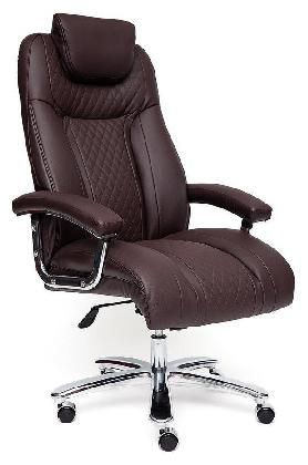 Tetchair TRUST chair 13135 brown/brown quilted/brown