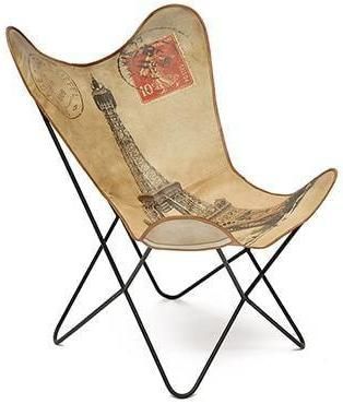 Tetchair Paris 10314 natural patterned armchair