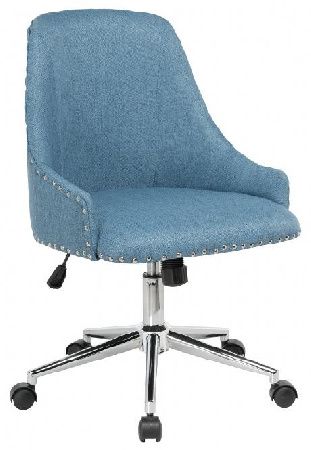 Computer chair Woodville 11718 Lida blue