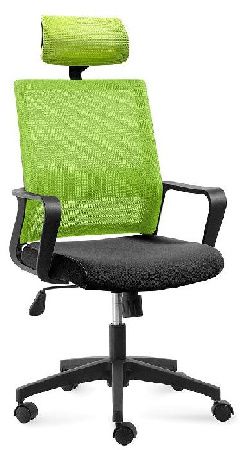 Office chair NORDEN Bit 815A-AF07-T09, ABS plastic color black, fabric color black