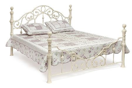 Tetchair VICTORIA 9072 Antique White Bed