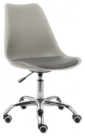 Computer chair Woodville 11835 Kolin light gray