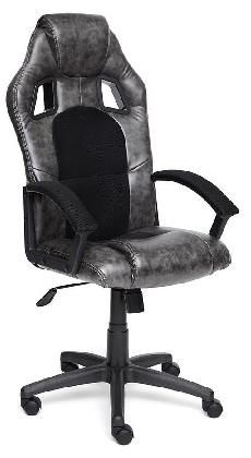 Tetchair DRIVER 12863 grey, black