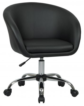 Office chair for staff DOBRIN BOBBY, brown