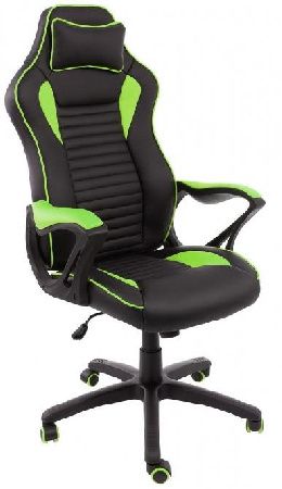 Woodville 1877 Leon Computer Chair black / green