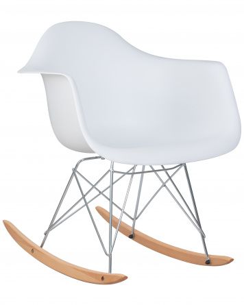 DOBRIN DAW ROCK rocking chair, color white