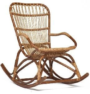 Rocking chair Tetchair 11499 light honey/matte