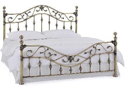 Tetchair CHARLOTTE 12105 bed color: Antique Copper (Antique Brass)