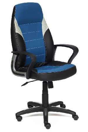 Tetchair INTER 12018 chair black, blue, grey