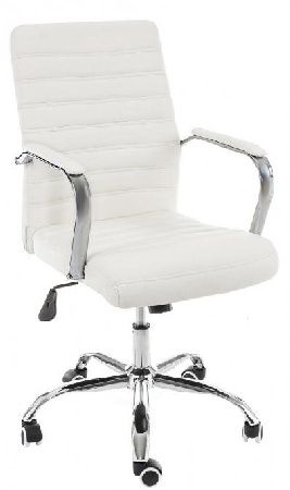 Tongo White Computer chair Woodville 11066