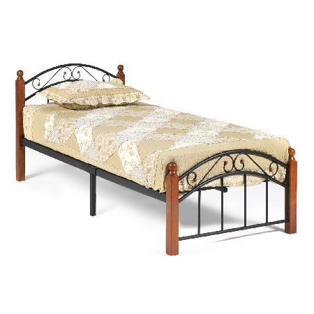 Tetchair Bed AT-8077 7190 red oak/black