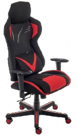 Woodville 11484 Record Computer Chair red / Black