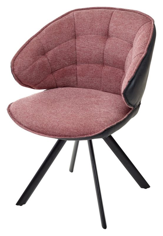 M-city RIVERBANK 60711 chair, metal pink