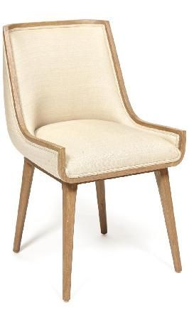 Armchair Secret De Maison Bugatti 13875 Antique oak/beige fabric