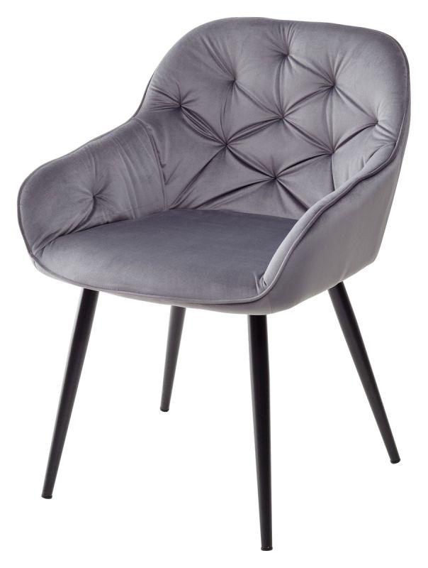 M-city BREEZE 60247 chair, metal grey