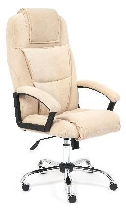 Tetchair chair 15019 BERGAMO (chrome), beige color