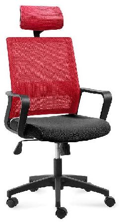 Office chair NORDEN Bit 815A-AF08-T09, ABS plastic color black, fabric color black