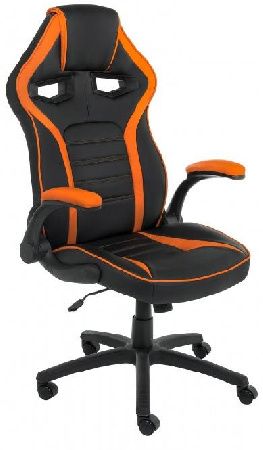 Woodville 11672 Monza 1 computer chair orange / black