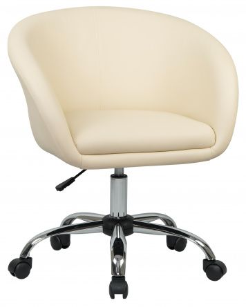 Office chair for staff DOBRIN BOBBY, brown