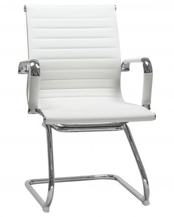 Office chair for visitors DOBRIN CODY, white