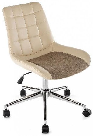 Computer chair Woodville 1938 Marco beige fabric