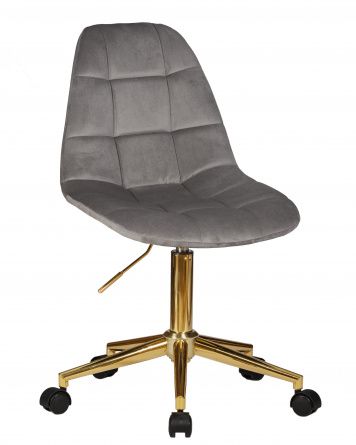 Office chair for staff DOBRIN MONTY GOLD, pink velour (MJ9-32)