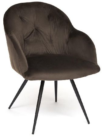 Tetchair LIVORNO 13417 grey corduroy armchair