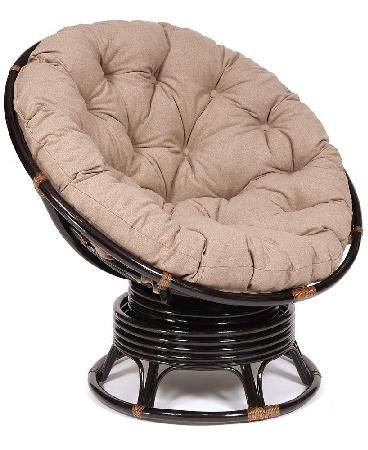 Rocking chair Tetchair PAPASAN 13758 Antique brown (antique black and brown)