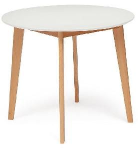 Kitchen Table Tetchair BOSCO 10468 White+Natural (Beech)