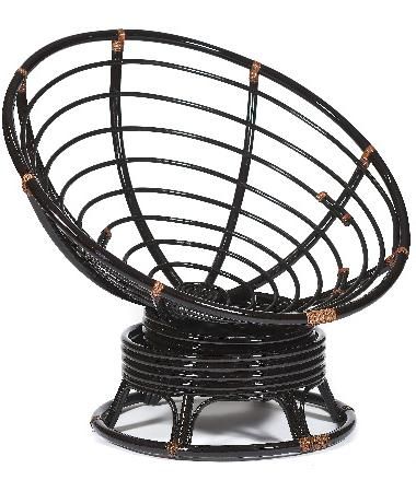 Rocking chair Tetchair PAPASAN 5217 Antique brown (antique black and brown)