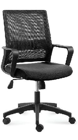 Office chair NORDEN Bit LB 815B, ABS plastic color black, fabric color black