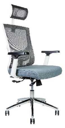 Office chair NORDEN Garda SL L-035S-0-10-206 , metal/ABS plastic color white/chrome