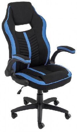 Woodville 11676 Plast Computer Chair Black / Blue