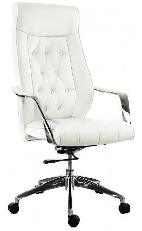 Woodville 1713 Sarabi white computer chair