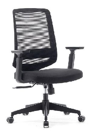 Office chair NORDEN London office LB JZR1008 -BL005-DWB103, ABS plastic color black